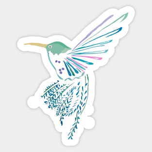 Humming Bird Sticker